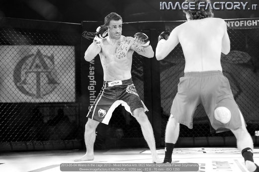 2013-05-04 Milano in the cage 2013 - Mixed Martial Arts 0622 Marco Sigismondi-Pawel Szymansky